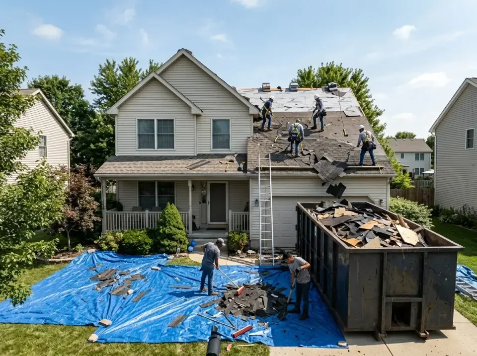 roof-replacement-debris-remova-004 — frequently asked questions, Cheapest Dumpster Rentals in Hot Springs, AR